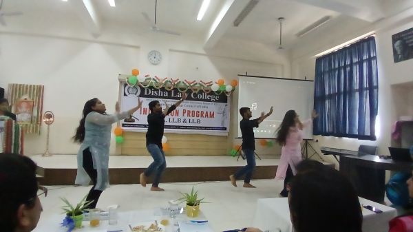 GROUP DANCE BY B.A. LL.B. STUDENTS