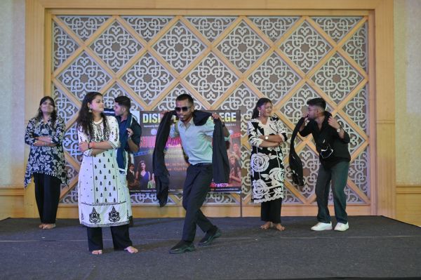 GROUP DANCE BY B.A. LL.B. 2ND YEAR