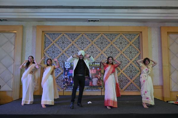 SOUTH INDIAN DANCE BY B.A. LL.B. STUDENTS