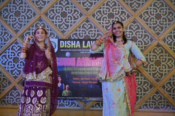 RAJASTHANI DANCE BY B.A. LL.B. 2ND YEAR GIRLS